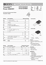 DataSheet IXTH152N085T pdf